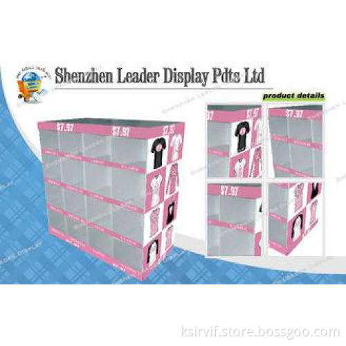 Cardboard Pallet Display , Point Of Purchase Box / Retail T